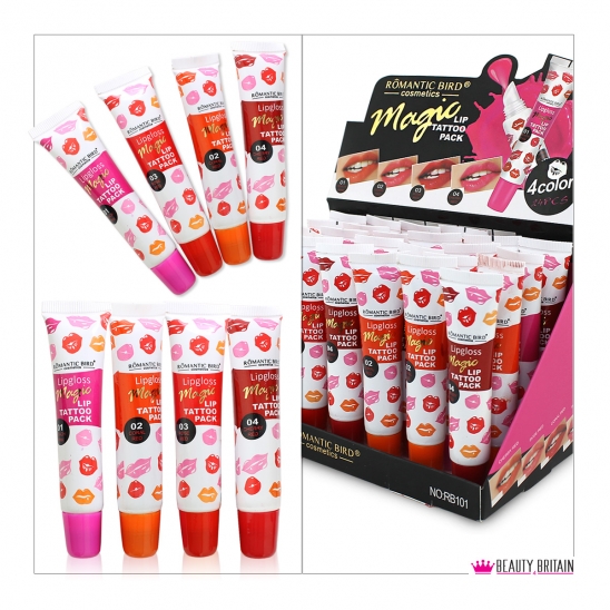 24 Lip Gloss Set Magic Lip Tattoo