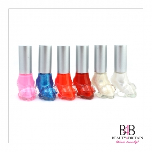 36 Shoe Shaped Nail Polish Colours Set