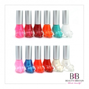 36 Shoe Shaped Nail Polish Colours Set