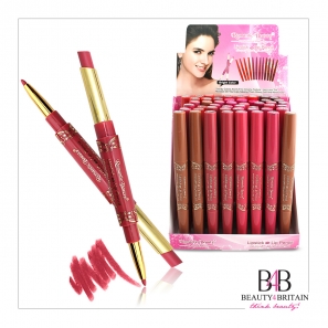 48 2in1 LipStick & LipPencil Set "Romantic Beauty"