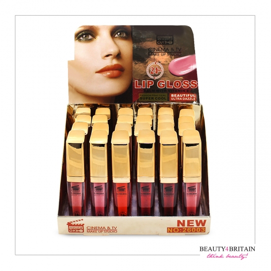 24 Lip Gloss Lipstick Set - Click Image to Close