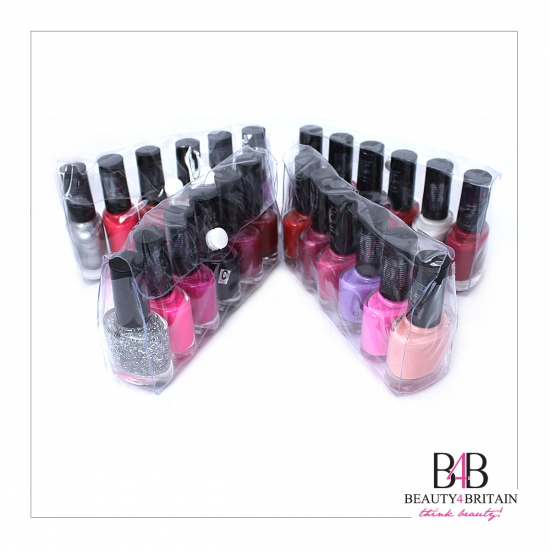 24 Big Nail Polish LM (24 Different Colours Set) 20ml - Click Image to Close