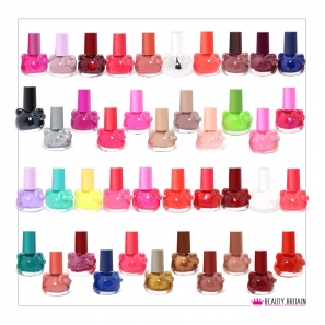 24 or 48 Nail Polish Set Kitty Shaped