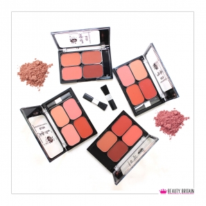 24 Blusher Palette 4 Colours / 4 Sets