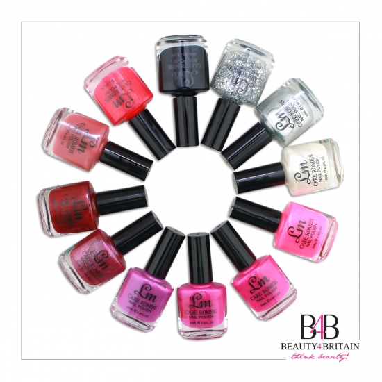 24 Big Nail Polish LM (24 Different Colours Set) 20ml - Click Image to Close