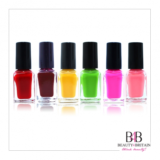 6 Nail Polish Set 6 ml Set C