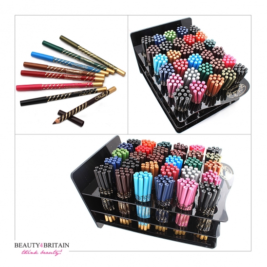 360 EyeLiner Pencils with Display (27 Different Colours)