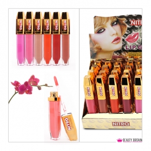 24 Lip Gloss Moisturiser 12 Colours