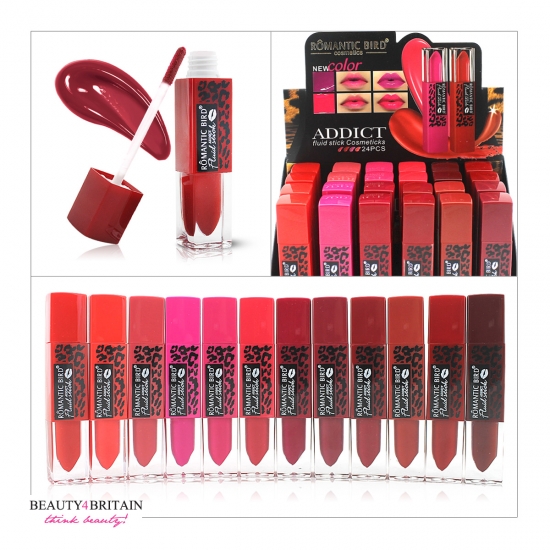 24 Liquid Lipstick Set Addict - Click Image to Close