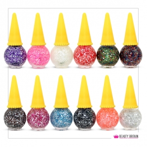 24 Nail Polish Set Ice Cream Shaped