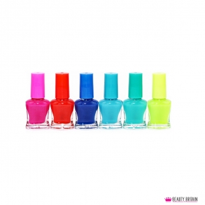 24 Neon Nail Polish Set (24 Luminous Colours Glow in The Dark)