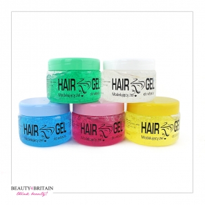 12 Hair Gel Styling 5 Colours 150 ml