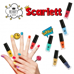 20 Nail Polish Set Scarlett