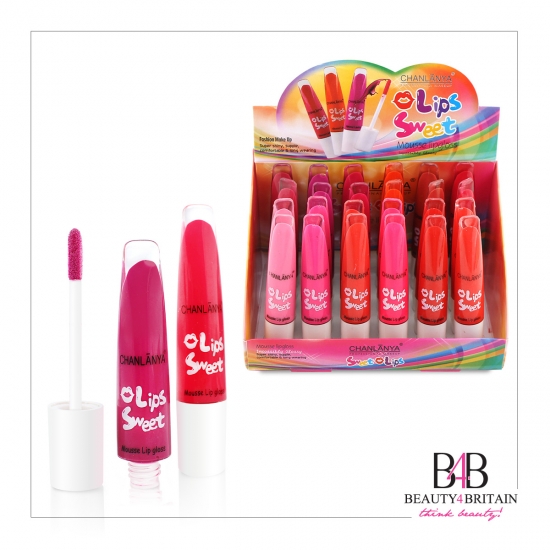 24 Lip Gloss Lips Sweet - Click Image to Close