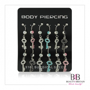 60 Body Piercing Belly Bar/Navel