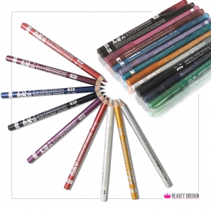 12 EyeLiner Set ( 2in1 pencils )