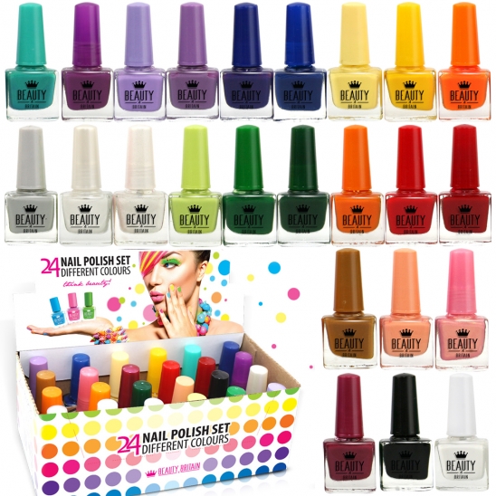 24 Nail Polish Set Divage