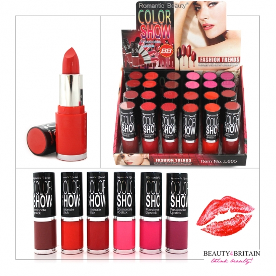 24 Lipstick Luxury Color Show Romantic Beauty