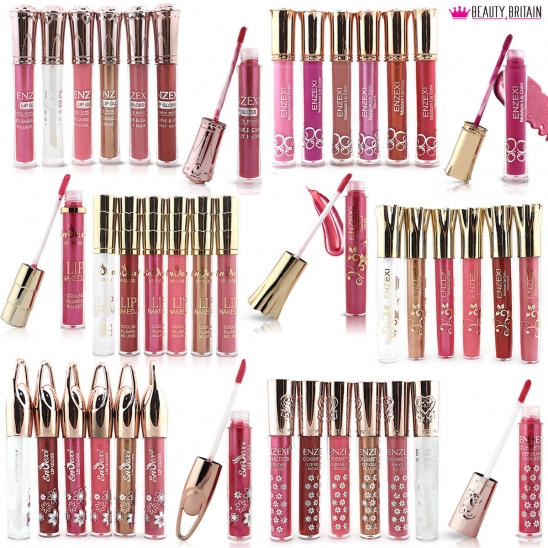 24 Lip Gloss Set Enzexi Different Colours