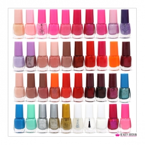 48 Nail Polish 2 Boxes Different Colours