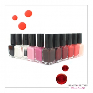 24 Nail Varnish Set with 24 Different Colours