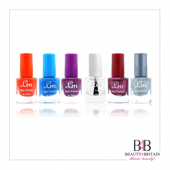 6 Nail Polish Set6 LM