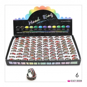 100 Mood Ring Fashion Set