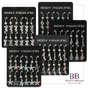 60 Body Piercing Belly Bar/Navel