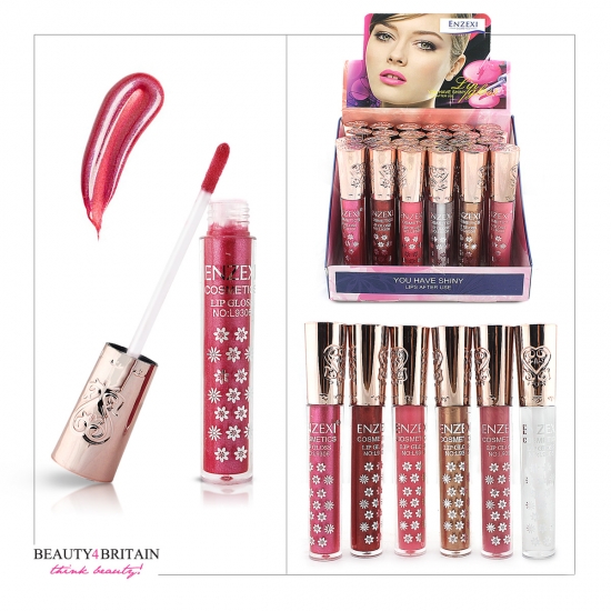 24 Lip Gloss Set Enzexi Different Colours - Click Image to Close