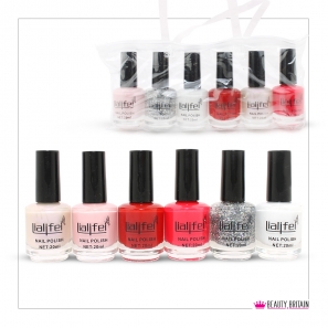 24 Nail Polish Quick Dry Set (24 Different Colours)