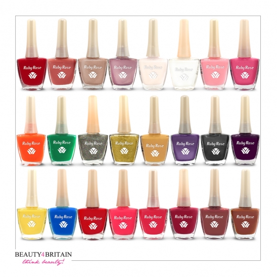 24 Nail Polish 12 Different Colours