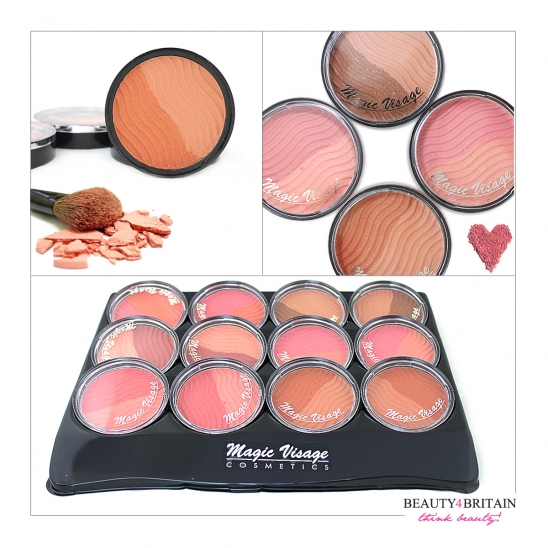 12 Blusher Rouge Duo Set