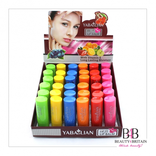 36 Fruity Lip Balm (6 Flavours)