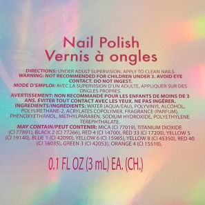 18 Piece Peelable Nail Polish Set