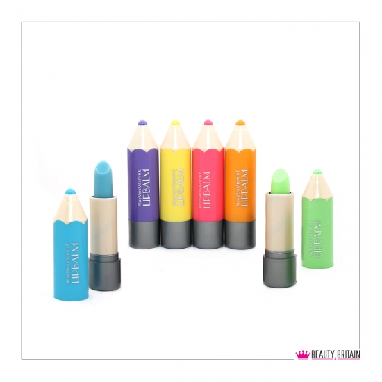 12 Lip Balm Pencil Shaped 6 Flavours - Click Image to Close