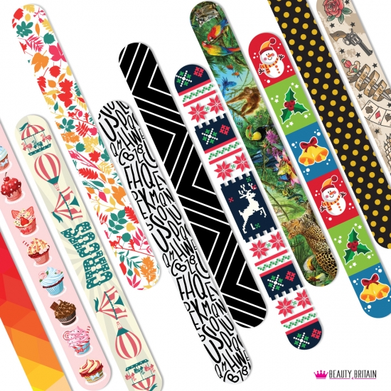 60 Nail Files 40 Designs - Click Image to Close