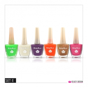 6 Nail Polish Set