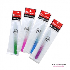 12 Glass Crystal Nail Files