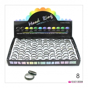 100 Mood Ring Fashion Set