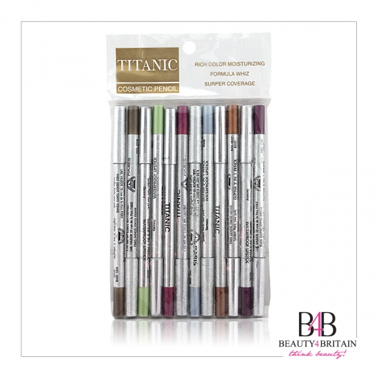 12 EyeLiner LipLiner 2in1 Titanic - Click Image to Close