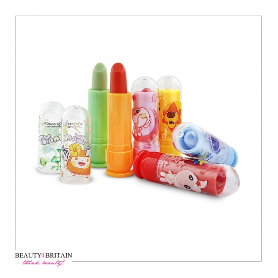 24 Cute Lip Balm Set - Click Image to Close