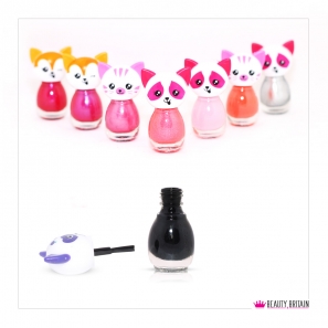 24 Nail Polish Set Cat Shaped