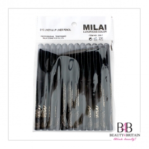 12 Twist Up Kohl Eyeliner Pencil Black Mina