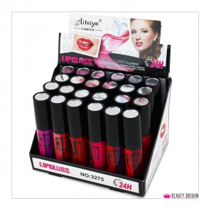 24 x Duo Lip Gloss 2in1 with Mirror