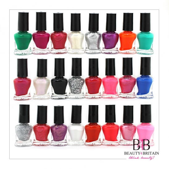 24 Nail Polish Set (24 Different Colours)