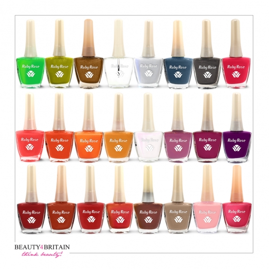 24 Nail Polish Set R. Rose