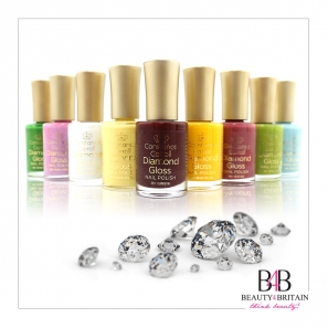 36 Nail Polish Diamond Gloss Set Made in UK