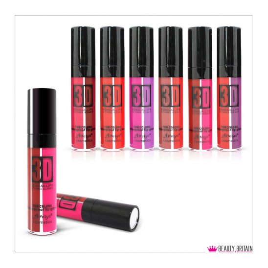 24 x Duo Lip Gloss 2in1 with Mirror