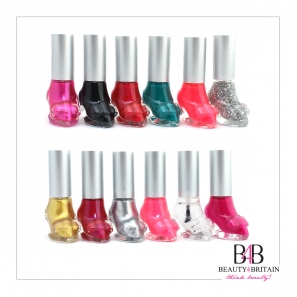 36 Shoe Shaped Nail Polish Colours Set