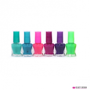 24 Neon Nail Polish Set (24 Luminous Colours Glow in The Dark)